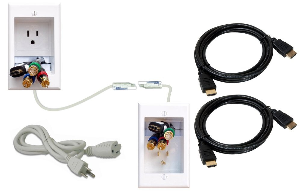 PowerBridge Solutions Power Cable Electrical Distribution Wire Management (ONE-CK-H2)