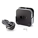 THE CIMPLE CO ATV 4K Mount Kit - Wall Mount Compatible with Apple TV 4 and 4K - Behind-TV Streaming Holder for 4th Generation Media Players - Includes
