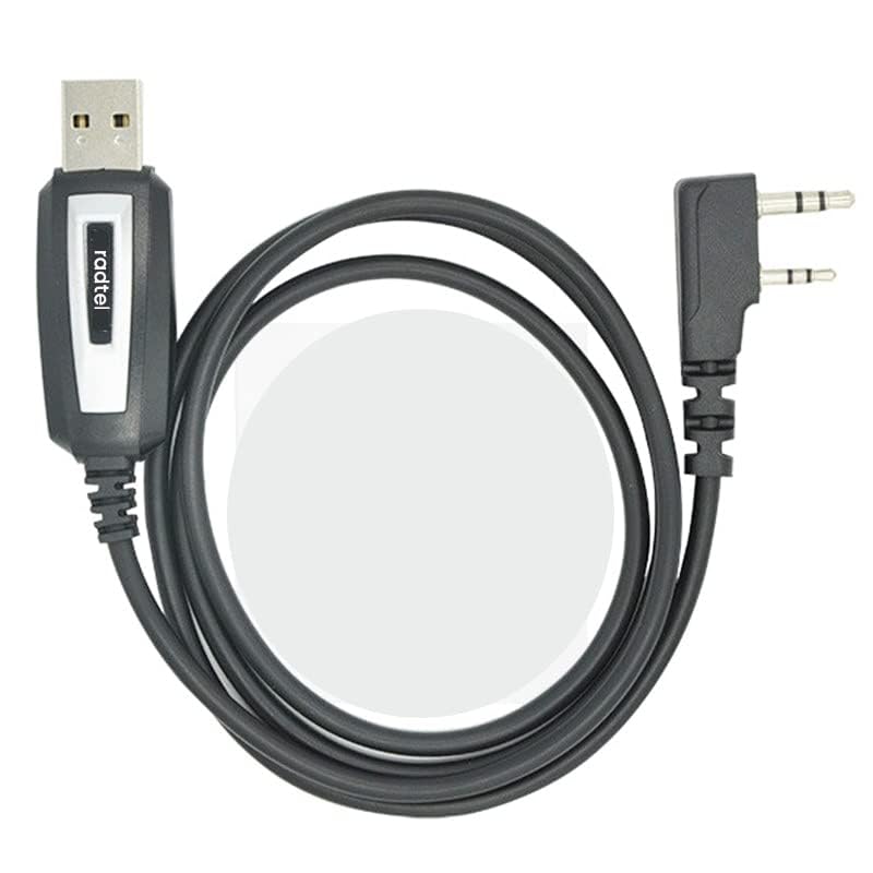 radtel USB Programming Cable for RT-920 RT-470 RT-470X, UV-K5 RT-590, Compatible RT12 RT-910B RT-860 RT-493 UV9D RT-900 RT-4D Walkie Talkie