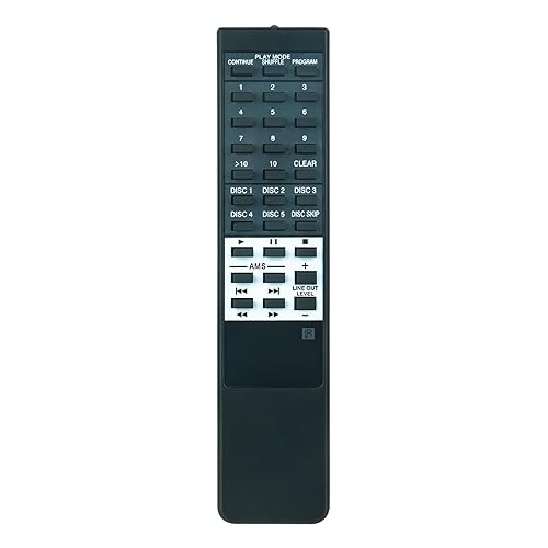 Allimity RM-DC41 Replaced Remote Control Fit for Sony CD Player Audio CDP-C260Z CDP-CE315 CDP-CE215 CDP-C160Z CDP-C350Z