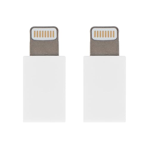 VisionTek Micro USB to Lightning Adapter - 2 Pack - MFi Certified Adapter for iPhone, Ipad, iPod and AirPods. Compatible with iPhone 12/12 Pro/12 Pro…
