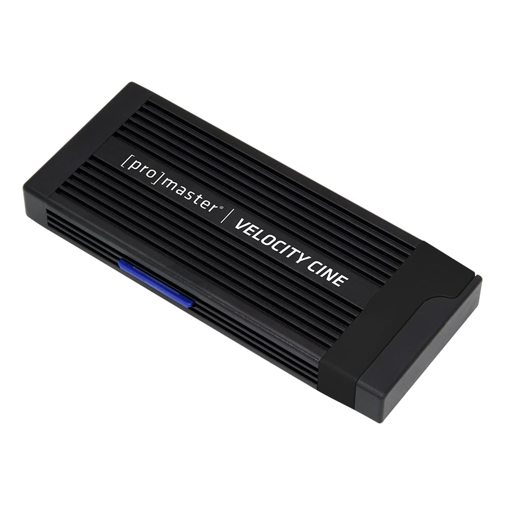 ProMaster Velocity CINE Dual Card Reader - CFexpress Type B & SD, (Model 4851)