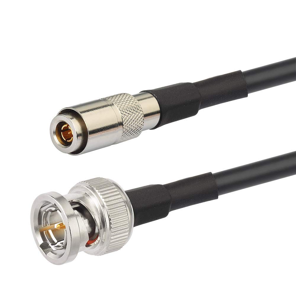 Superbat HD SDI Cable, DIN 1.0/2.3 to BNC Male Cable 3ft Belden 1855A for Blackmagic BMCC/BMPCC Video Assist 4K Transmissions & HyperDeck Kameras