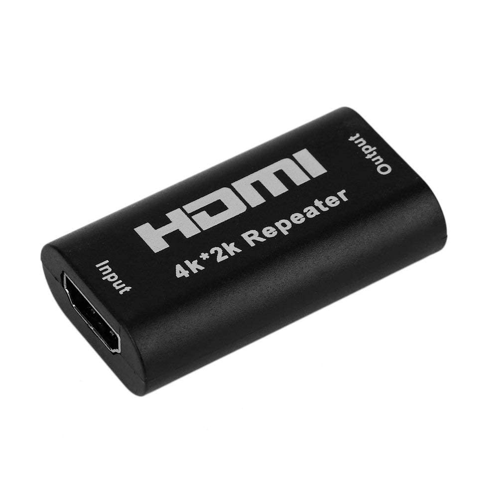 4K UHD HDMI Extender - Female to Female HDMI Repeater for Oculus Rift and More - Up to 40 Meters Lossless Transmission-A