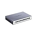 XikeStor 10 Port 2.5G Unmanaged Ethernet Switch,2x10G SFP+, 8×2.5 RJ45 Gigabit Network Switch, Robust Home Network Switch,Surpassing Basic Ethernet