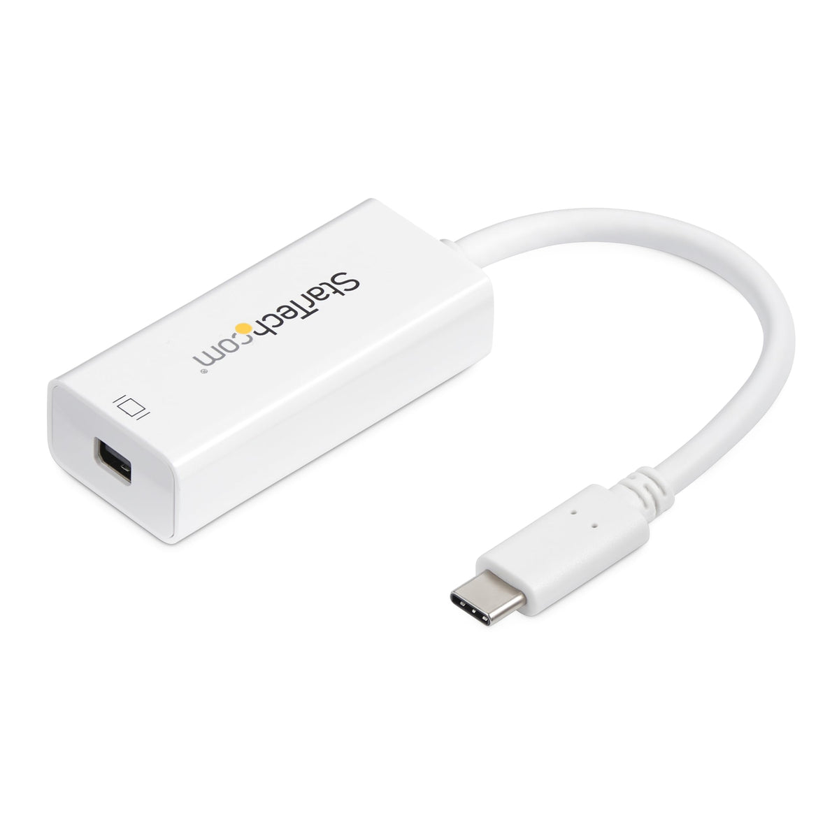 StarTech USB-C to Mini DisplayPort Adapter, 4K 60Hz, HBR2, White