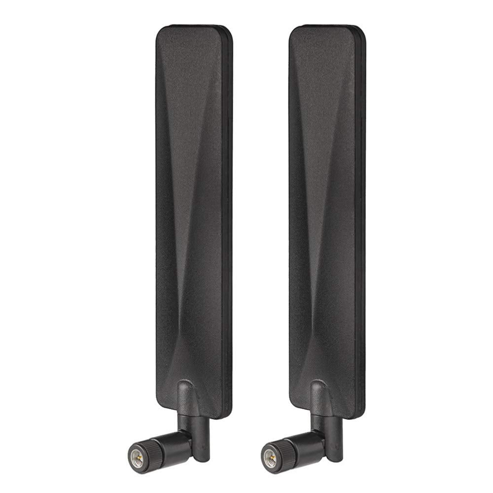 Bingfu 4G LTE Antenna 9dBi SMA Male Cellular Antenna (2-Pack) Compatible with Spypoint Flex Trail Game Camera Wireless CPE Router Hotspot Cellular