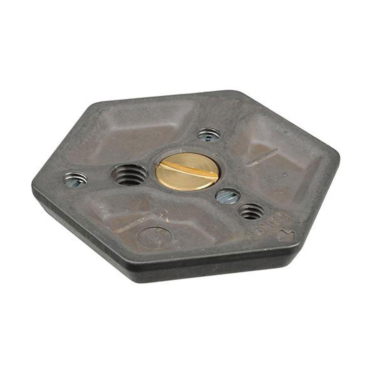 Manfrotto 130- 38 Hexagonal Quick Release Mounting Plate with 3/8-Inch Thread and Flush Mount Screw