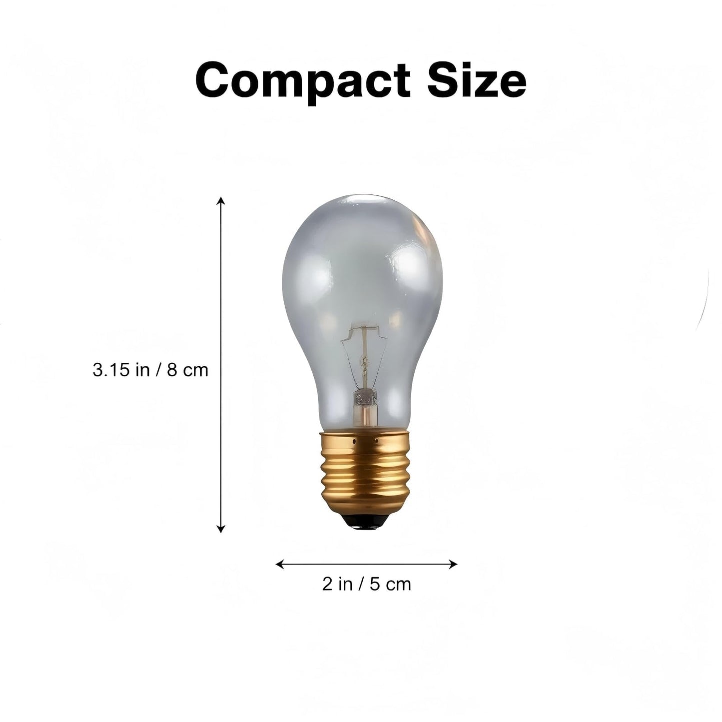 Egyrsik 40W S4886 Popcorn Machine Bulb 4-Pack