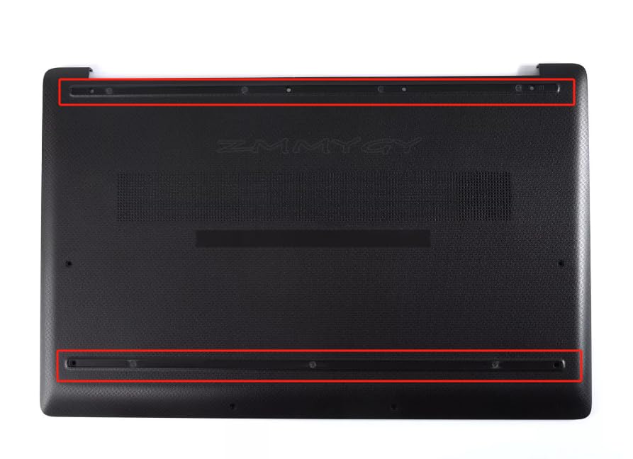 Bottom Case Rubbers Feet Rubber Feet Strips for HP 17-CP 17-CN CU 470 G8 TPN-L140 Black Anti Slip Laptop Foot Pads Laptop Bottom Case Rubber Feet