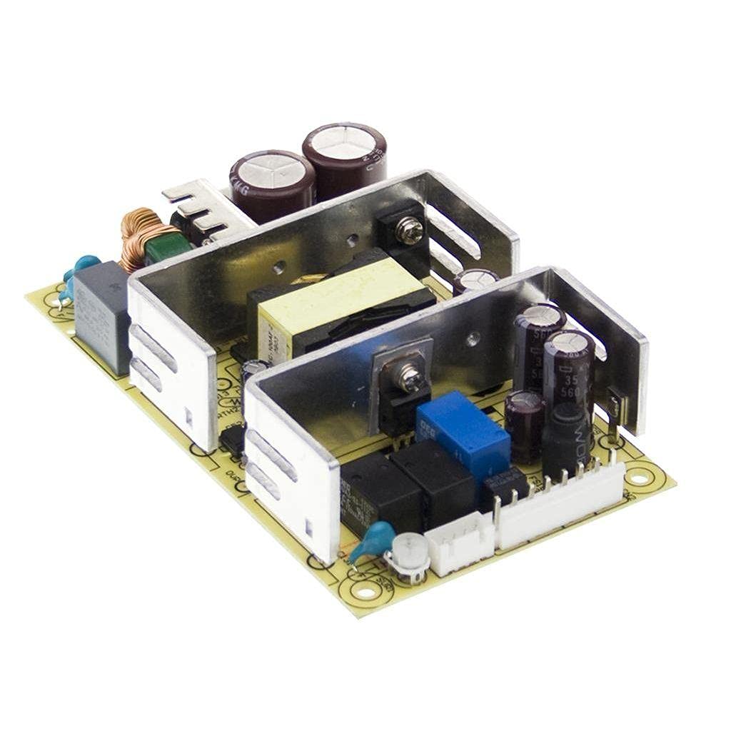 PSC-100B, AC/DC Power Supply 100W 27.6V 2.4A, 27.6V 1.25A, W/ Batt Charger, Open Frame