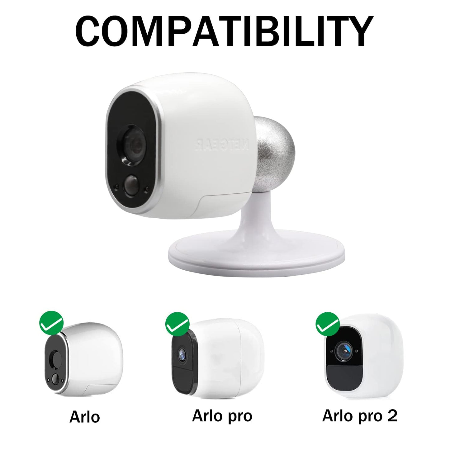 for arlo pro Mount Bracket Adjustable