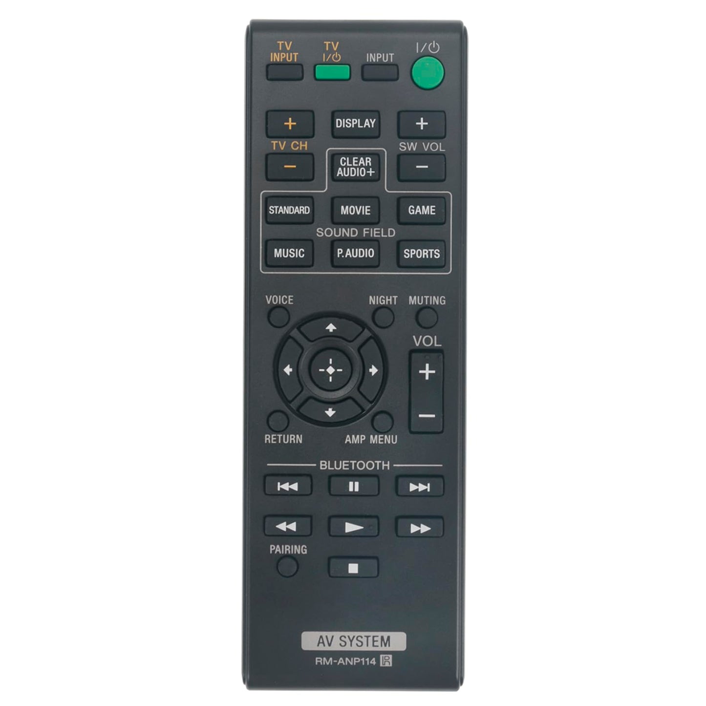 RM-ANP114 RMANP114 Replace Remote Control fit for Sony Sound Bar Soundbar Speaker Audio Home Theater System HT-CT770 HT-CT370 HT-CT380 HT-CT780