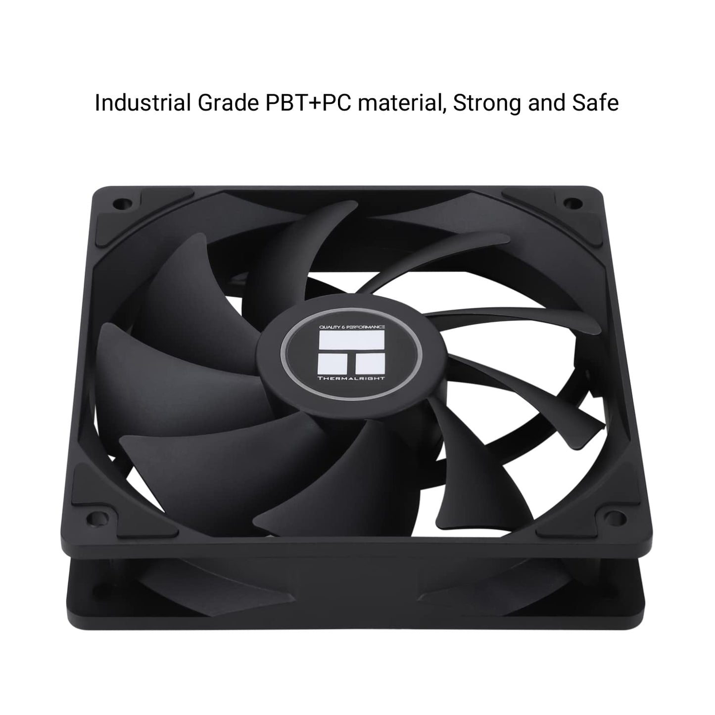 Thermalright TL-C12C X3 CPU Fan 120mm Case Cooler Fan, 4pin PWM Silent Computer Fan with S-FDB Bearing Included, up to 1550RPM Cooling ?3 Quantities?