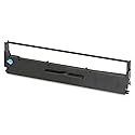 Epson LX-350 Black Fabric Ribbon (4M Characters), Single, Model Number: S015631