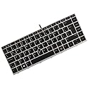 Laptop Replacement Keyboard Compatible for HP ProBook 640 g5 645 g5 Latin Layout Backlit Sliver Frame