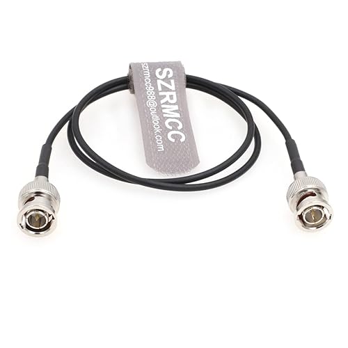 SZRMCC SDI Cable BNC to BNC 3G HD SDI Cable RG174 75ohm Thin Flex Coaxial Video Cable for Sony FS5 FX6 Atomos Shogun Inferno SmallHD Monitor