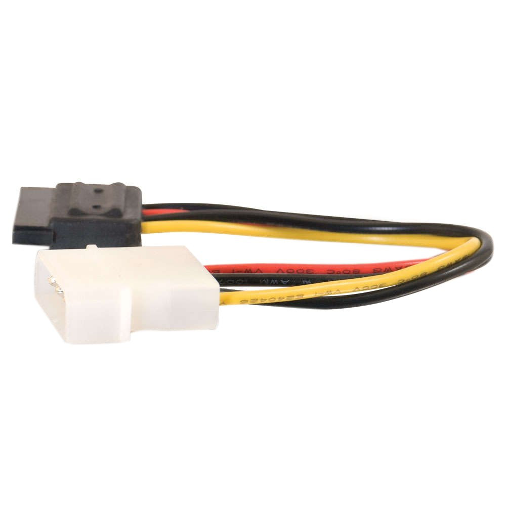 C2G 10151 Serial ATA (SATA) Power Adapter Cable (6 Inches, 0.15 Meters)