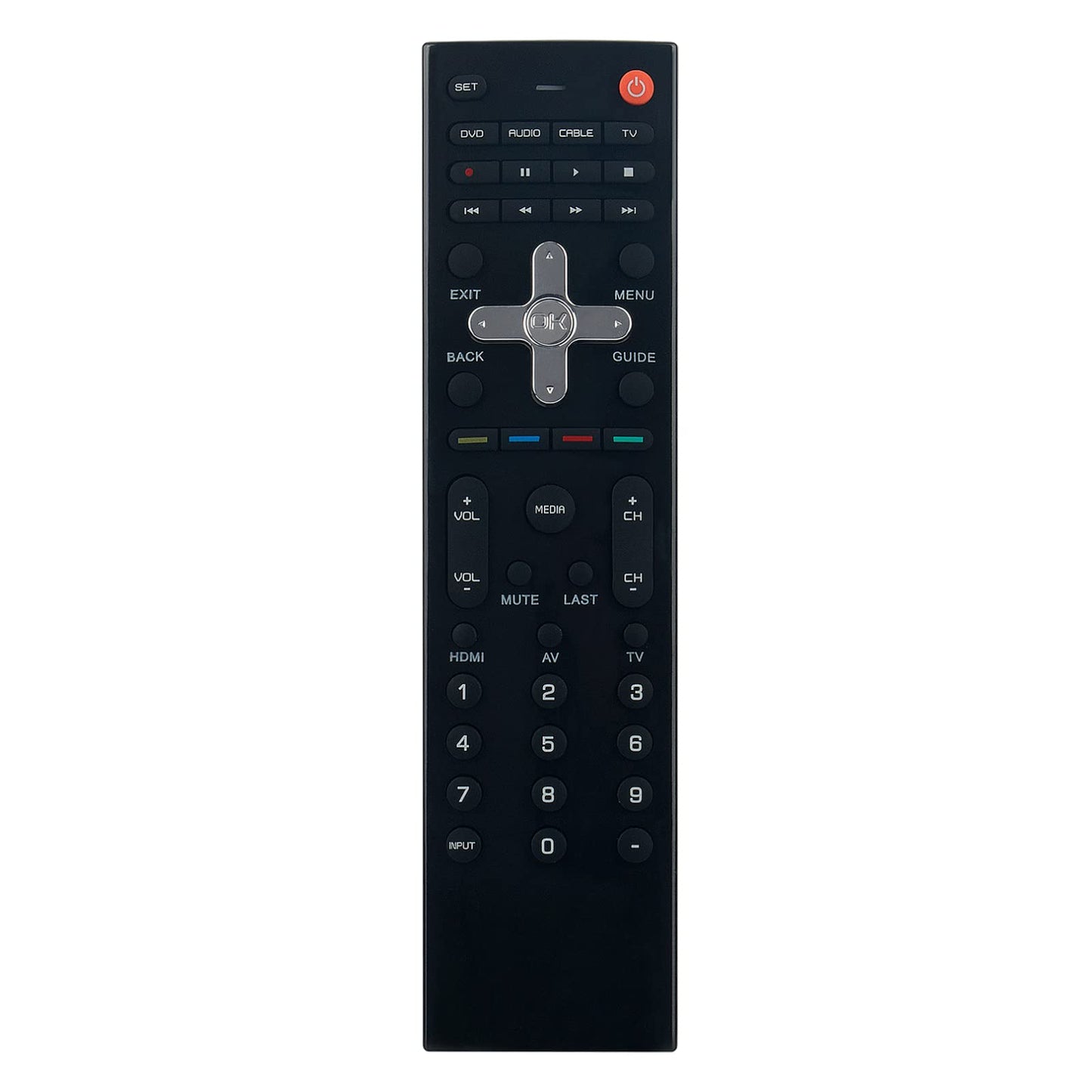 New VUR12 Replace Remote Control Compatible with Vizio TV M421NV M420NV 098003060100 M370NV