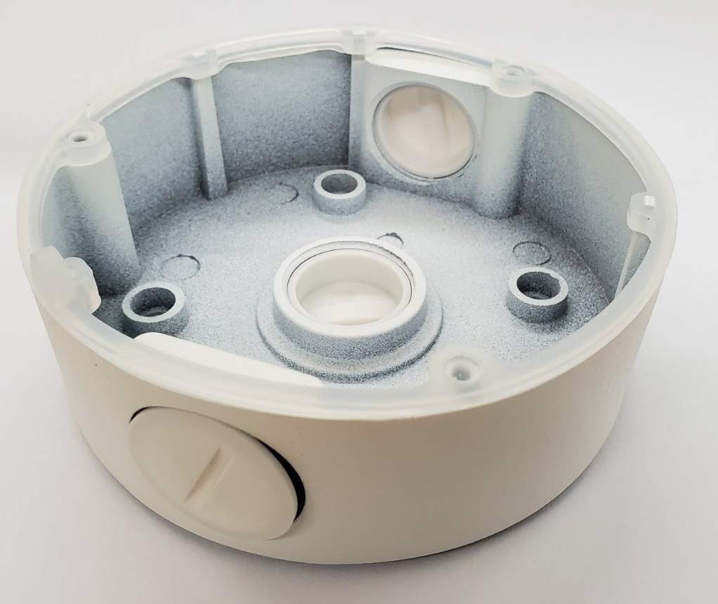 KENUCO CB110 DS-1280ZJ-DM18 Conduit Base for Hik-Compatible Dome Camera DS-2CD2143G0-I, DS-2CD2183G0-I, DS-2CD2185FWD-I (8 Pack V2)