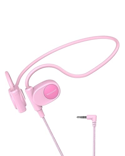 Mehomeli Kid Headphones for School, Air Conduction Open Ear Headphones, 3.5mm Jack Wired Cord, Ultra-Comfort, Ergonomic and Lightweight Design…