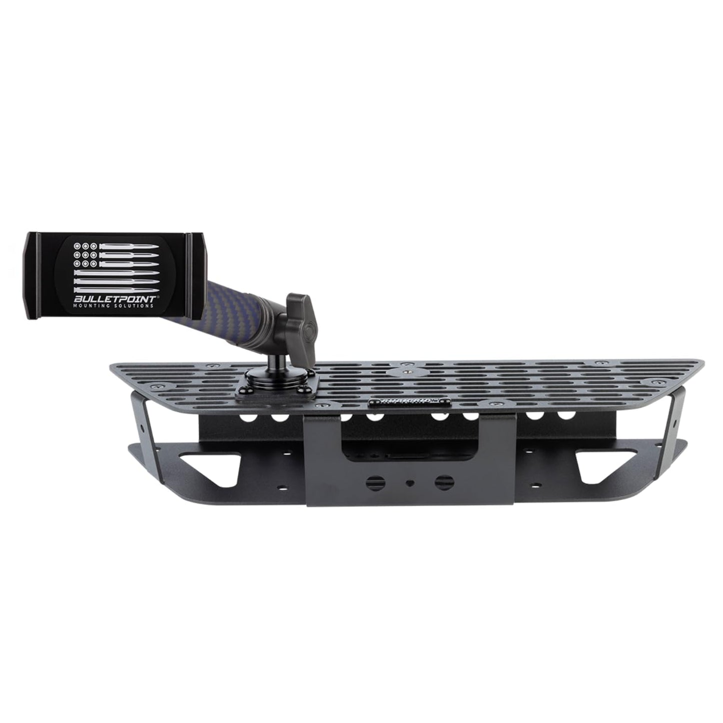 Bulletpoint RubiGrid Metal Dash Mount Phone Holder Compatible with 2019+ Chevrolet Silverado GMC Sierra Multi-Device Holder with 20mm Ball System