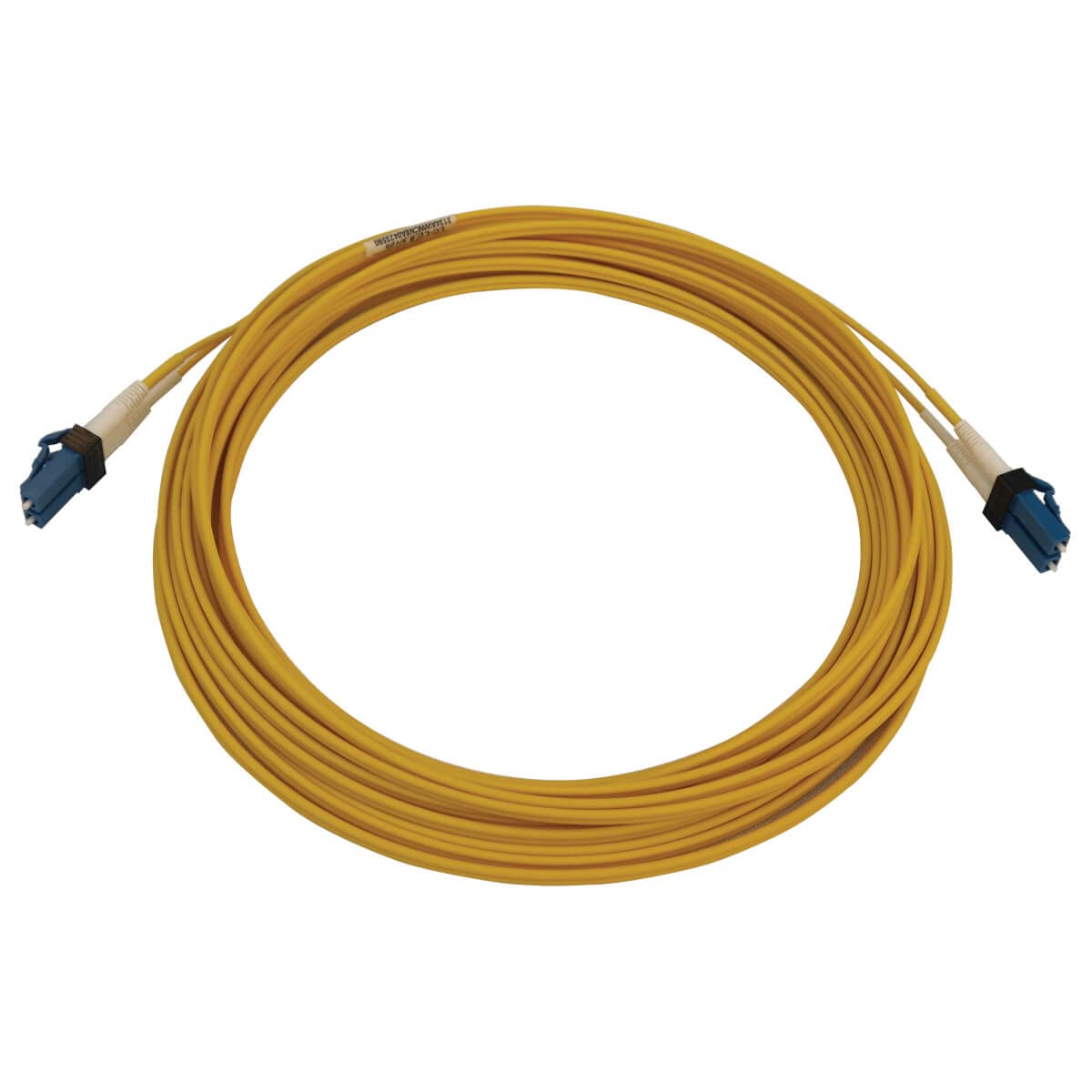 TRIPP LITE Switchable Fiber Patch Cable, Single Mode Duplex, LC to LC, 9/125 OS2, 400 GbE, Yellow, LSZH Jacket, 7 Meters / 23 Feet, Lifetime Limited Manufacturer's Warranty (N370X-07M)