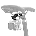 ParaPace Bicycle Saddle Rail Camera Mount Bike Seat Mount for GoPro Hero 10/9/8/7/6/5s/5/4s/4/3+ Campark AKASO DJI OSMO Action Cameras
