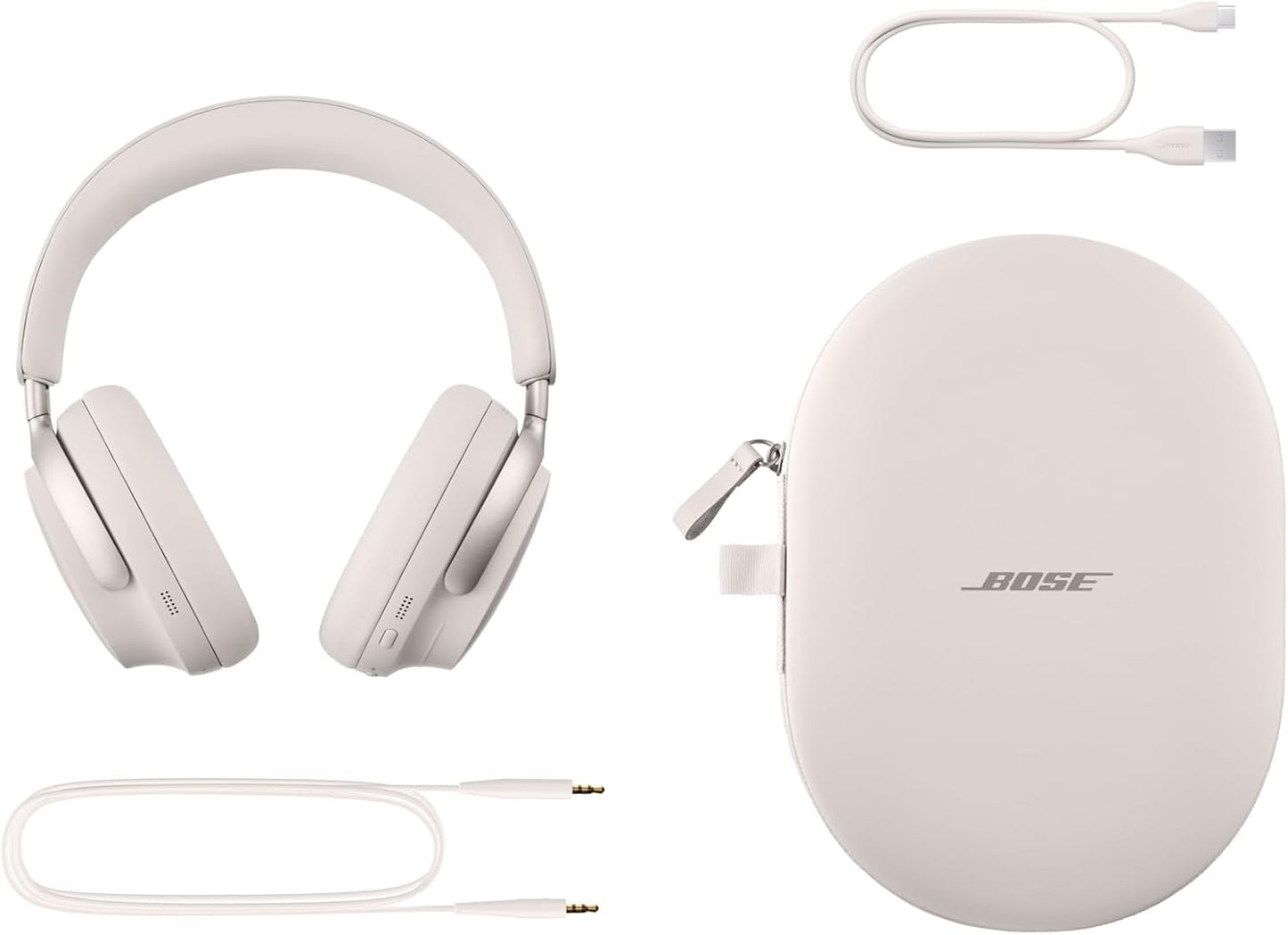 Bose QuietComfort Ultra Bluetooth Headphones, Wireless Headphones with Spatial Audio, Over Ear Noise Cancelling with Mic, Up to 24 Hours of Playtime…