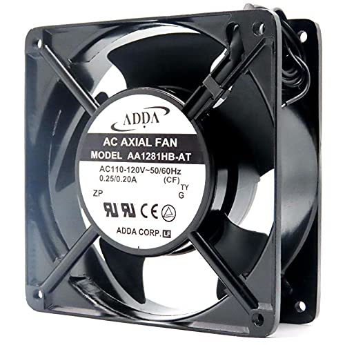 AA1281HB-AT AC AXIAL Fan, 120MM, 110/120VAC, 0.25/0.20A