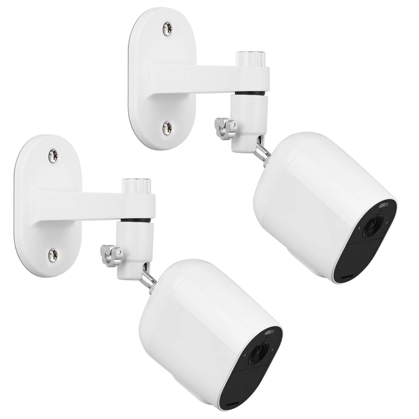 2Pack Security Wall Mount for Arlo Pro/Pro2/Pro3/Pro4/Ultra/Ultra2/Essential Spotlight Camera, Adjustable Indoor/Outdoor Mounting Bracket for Your