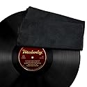 Record Cleaning Cloth 5 Pack 15''x15'' Big Size Anti-Static Microfiber Lint Free for LP Vinyl Record, Glasses,TV Screen, Laptop