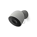 Google Nest Cam Outdoor (Wired, 2nd Gen) - Security Camera with 2K Video and Gemini, Night Vision, 2-Way Audio - Works with Google Home - 2025 Model
