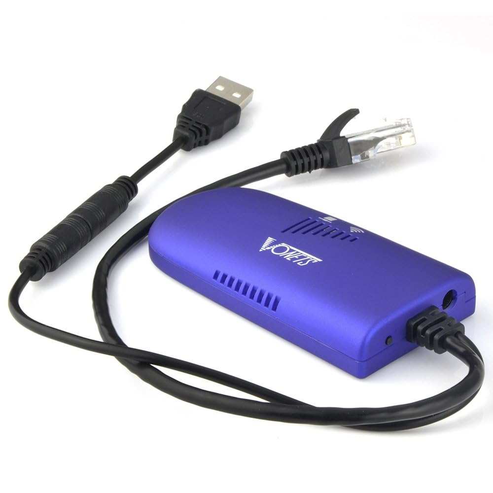 VONETS VAP11G-300 WiFi Bridge 2.4GHz WiFi to Ethernet Convert/WiFi Repeater/Point to Point with RJ45 Male DC/USB Powered for PLC IP Camera Printer