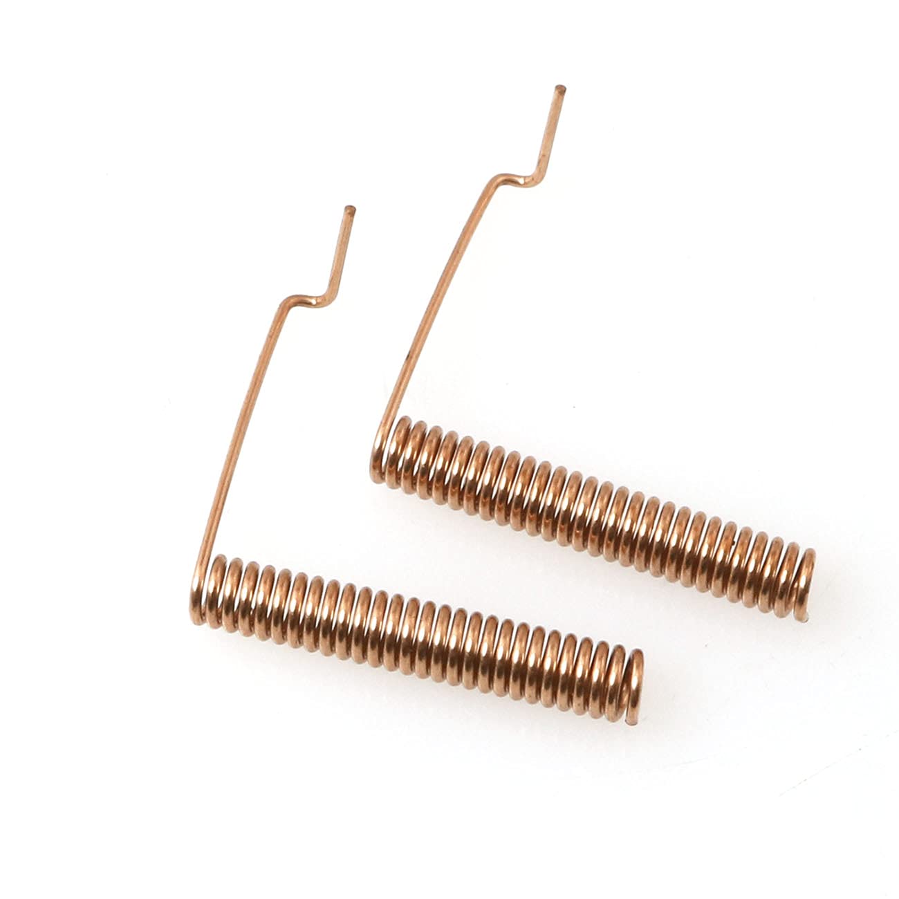 PZRT 4Pcs Coil Spring Antenna Data Transmission 433MHz Helical Antenna, Bronze 433MHz
