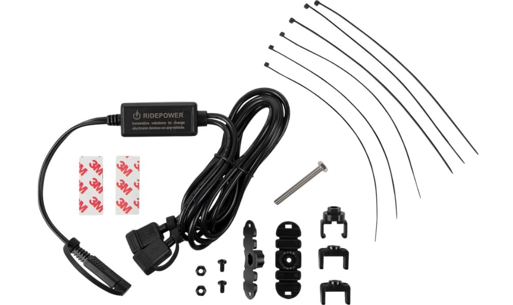 GloDea SAE to 2 USB 2.1 A Ports Cable 65" with Intelligent Electronics Device Charging techncology