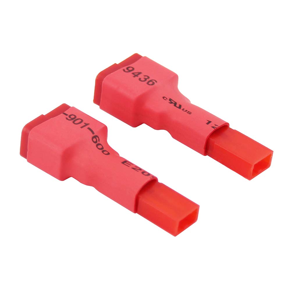 OliRC 3pcs T-Plug Style Female to JST Wireless Connector Adapter(C55-3)