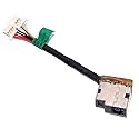 New AC DC Jack Power Charging Port Connector Socket Cable Harness Replacement for HP Pavilion X360 M3-U M3-U001DX M3-U003DX M3-U101DX M3-U103DX