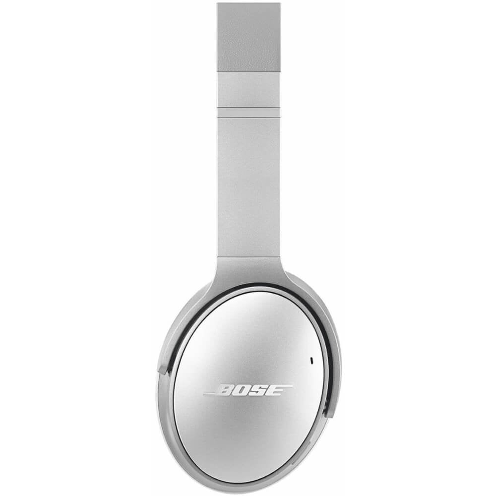 Bose QuietComfort 35 II Noise Cancelling Bluetooth Headphones- Wireless, Over Ear Headphones with Built in Microphone and Alexa Voice Control, Silver