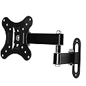 axGear Flat Screen TV Wall Mount Monitor Bracket Swivel Tilt LED LCD HDTV 14 to 27 Inch