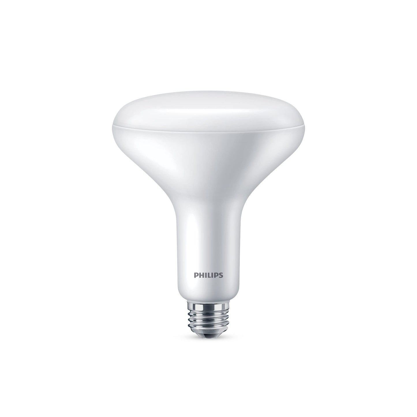 PHILIPS LED 65W BR40 1-Pack Ultra Definition Daylight (5000K) 800 Lumen (10W = 65W) Dimmable Frosted Flicker-Free Light Bulb