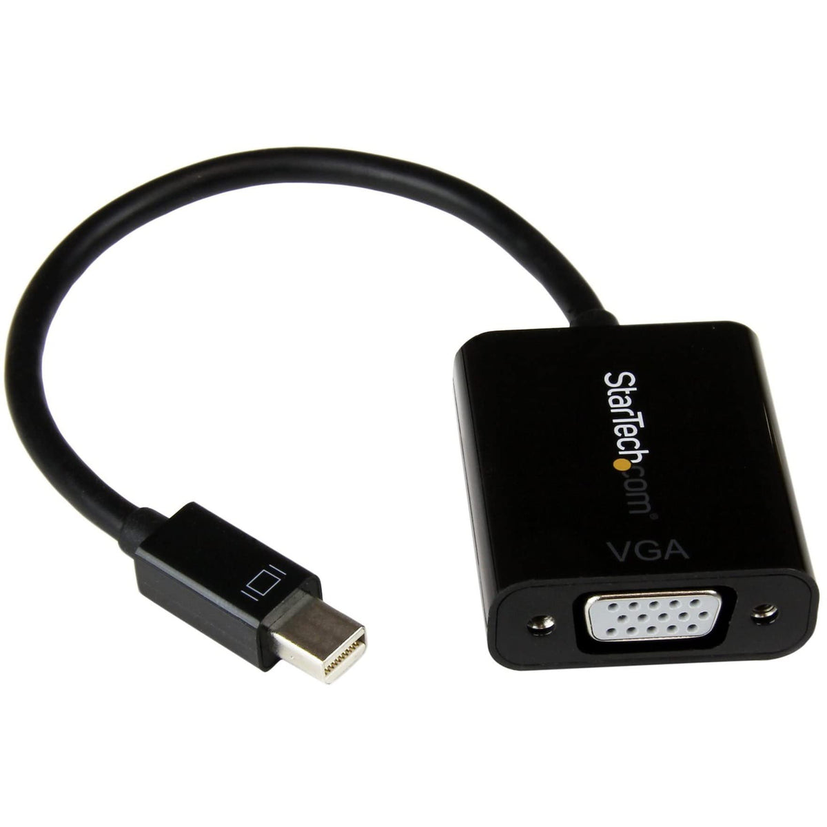 StarTech Mini DisplayPort to VGA Adapter, 1920 x 1200, Black (MDP2VGA2)