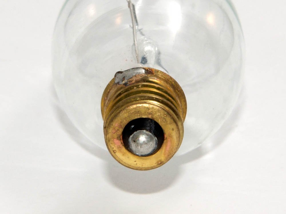 Bulbrite 25CTC/32/3 25-Watt 130-Volt Incandescent Torpedo Chandelier Bulb, 32mm, Clear