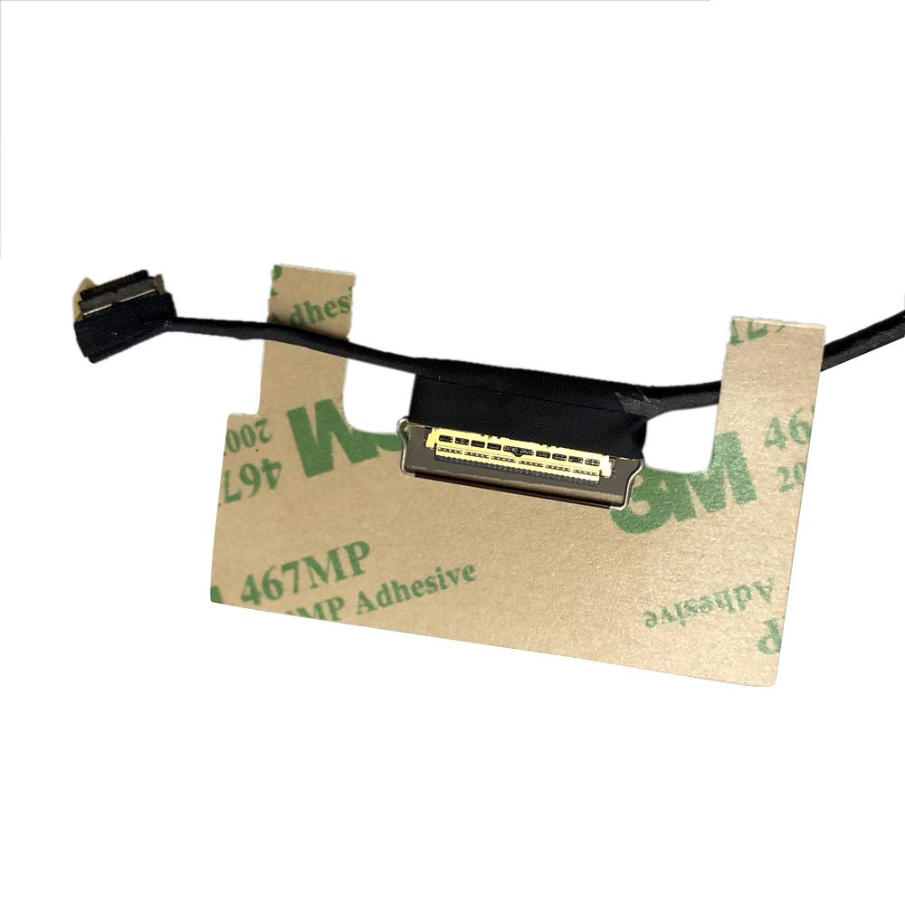 GinTai LCD LED LVDS Screen Video Cable Replacement for Lenovo Yoga 730-13IKB 730-13ISK 81CT DC02002Z800 DLZP3_FHD_EDP_Cable_Assy