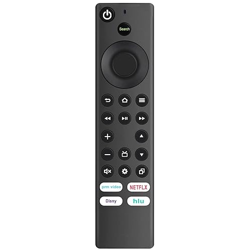 NTQinParts Replacement TV Remote Control Controller for Hisense 43E6QF 43", 50E6QF 50", 55E6QF 55", 65E6QF 65" E6 Cinema Series QLED 4K UHD Smart TV