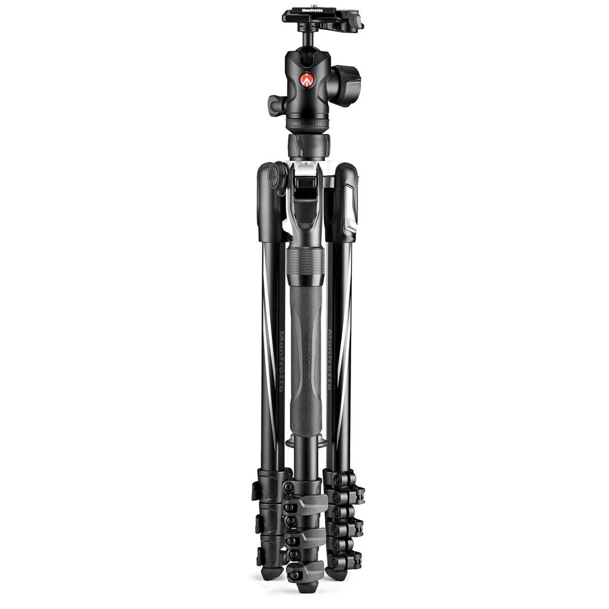 Manfrotto MKBFRLA4B-BHM Befree Advanced 2N1 Travel Tripod with Monopod, Lever Lock, Tripod Bag, Plate and Ball Head Included for Canon, Nikon, Sony