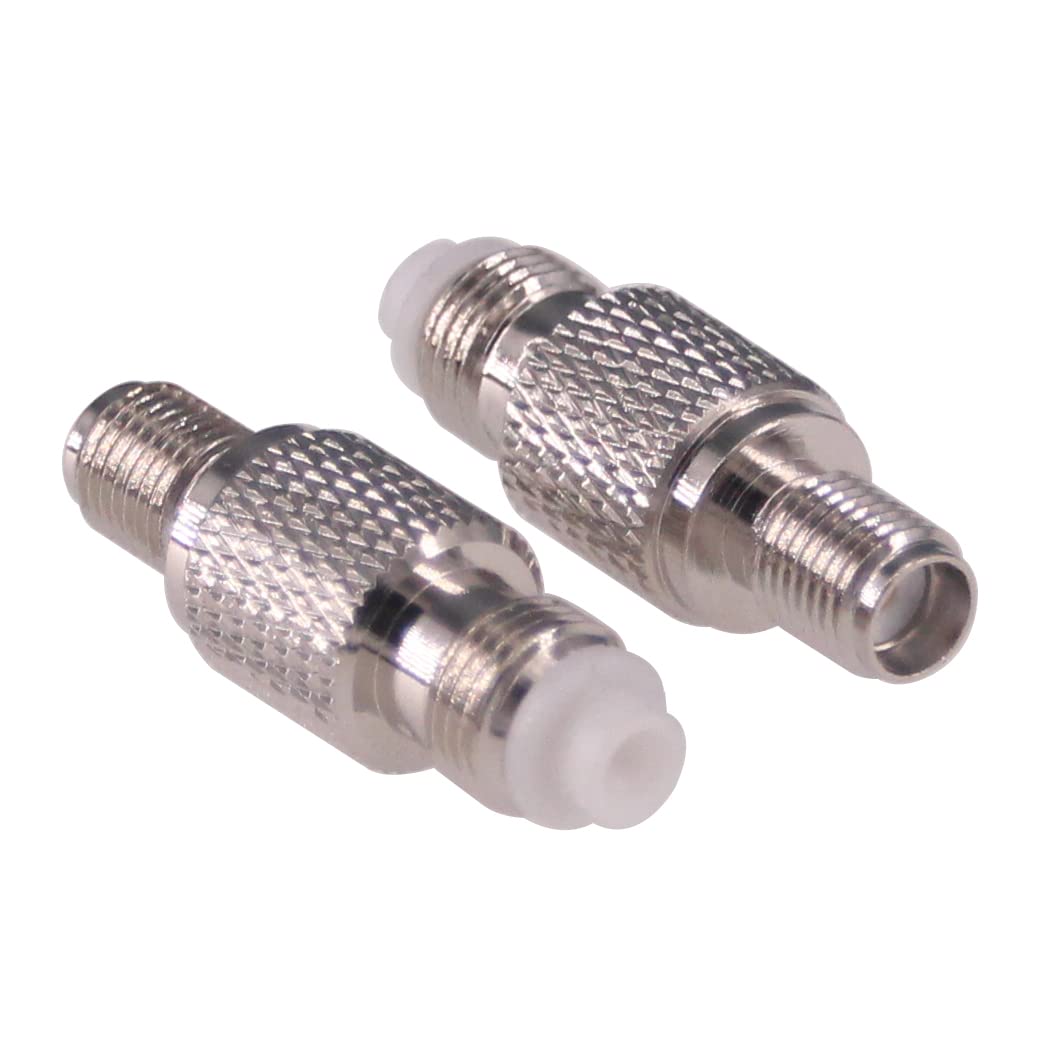 RFaha 4pcs SMA Female to FME Female RF Coaxial Coax Adapter SMA to FME Connector(F147-4)