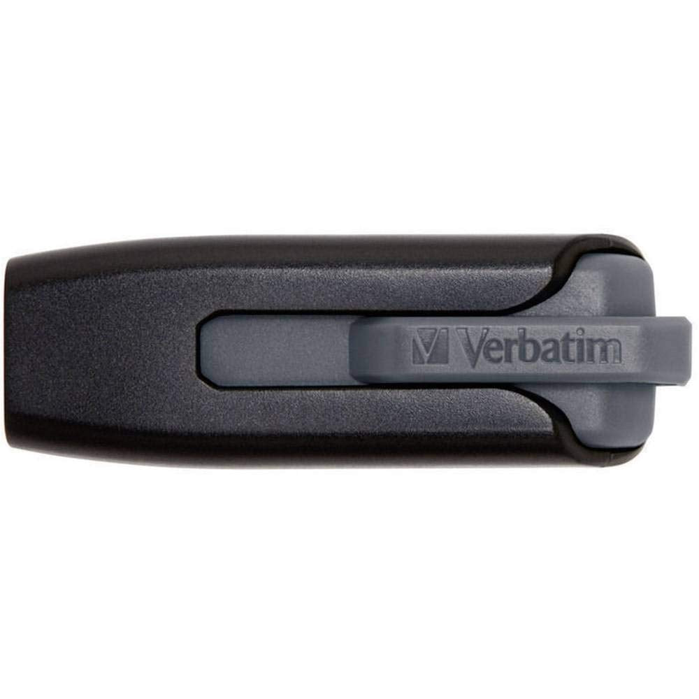 VER49189 - Verbatim 128GB Store n Go V3 USB 3.0 Flash Drive - Gray