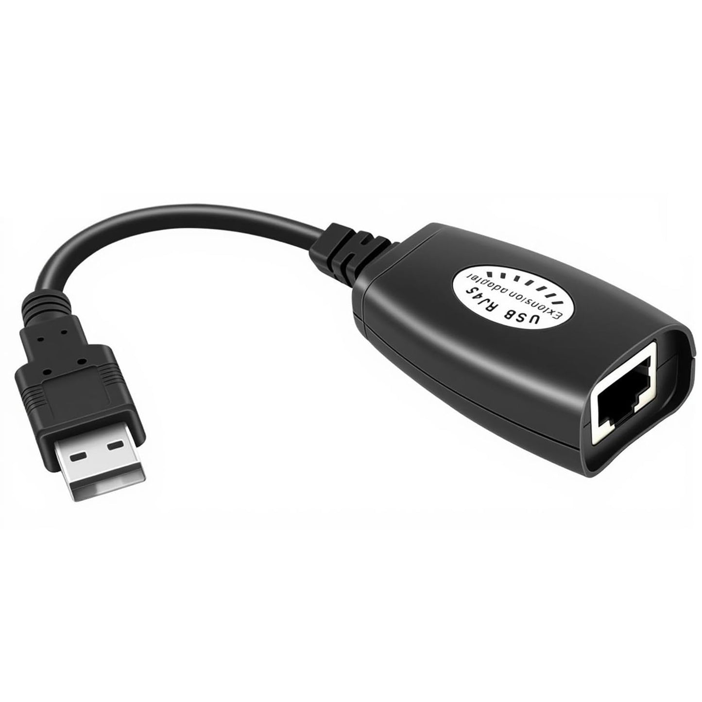 OUOU USB 2.0 to RJ45 Adapter RJ45 LAN Cable Extension USB Extender Over Cat5/Cat5e /Cat6 Cable