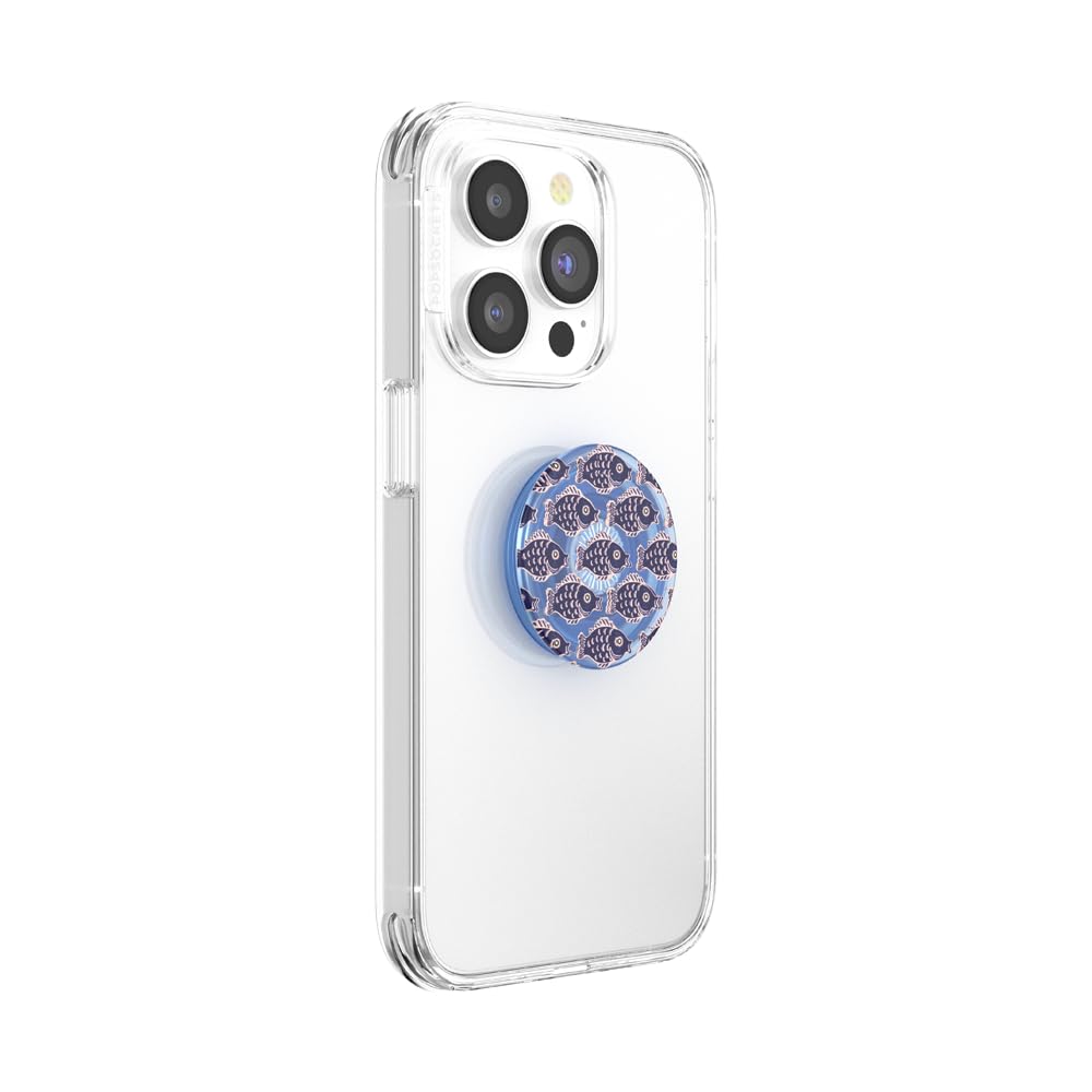PopSockets Adhesive Phone Grip, Holder, Phone Stand, Blue - School Time